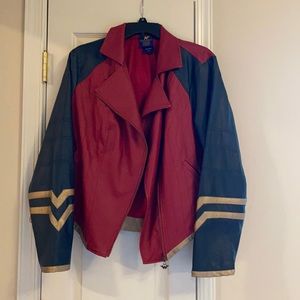 Her Universe Cosplay Wonder Woman Pleather Jacket
